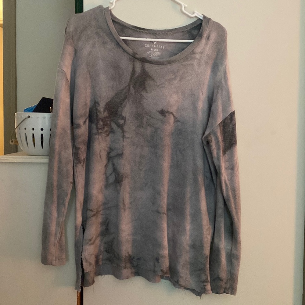 Grey super Soft Sweater